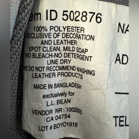 L.L. Bean Kids Colorful Floral Backpack - Picture 10 of 11